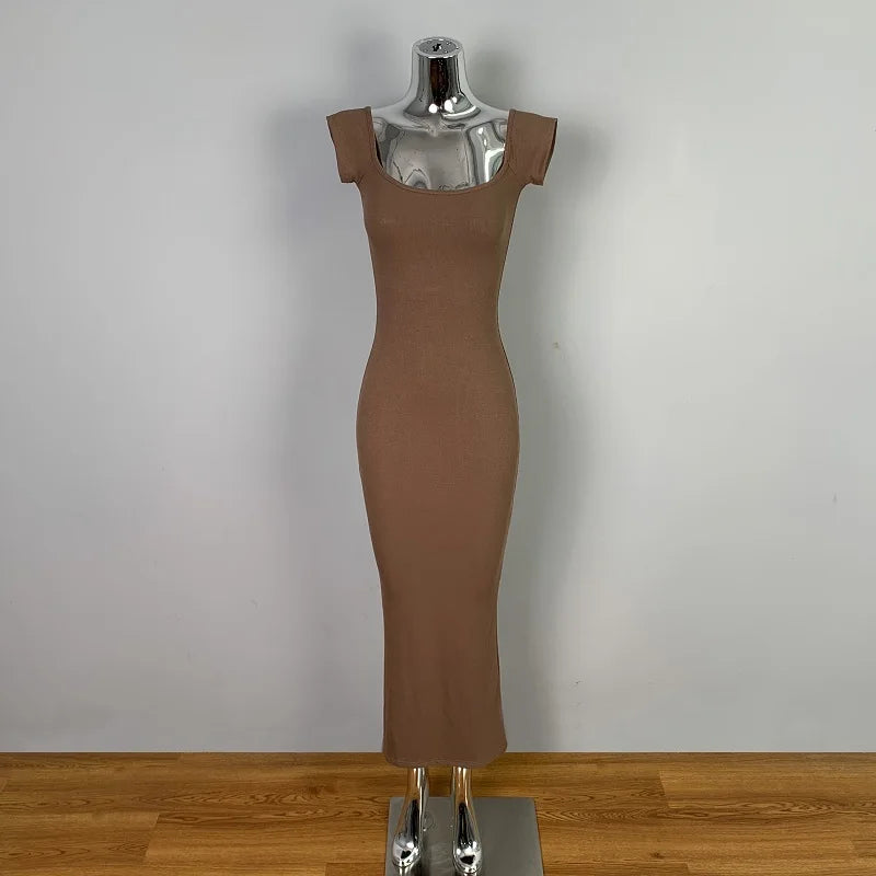 Elegant Wrap Bodycon Dress