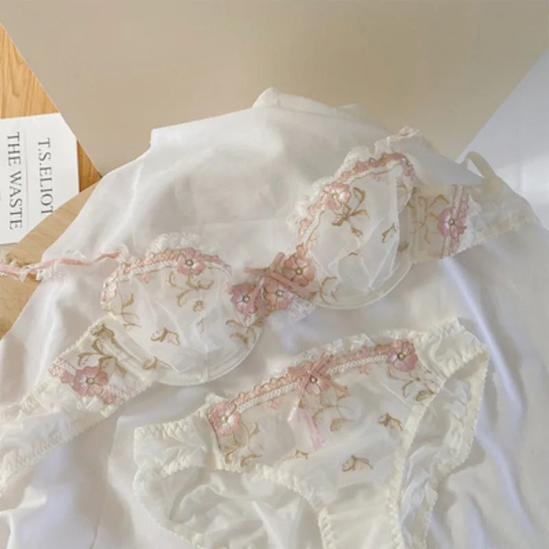 Luxury French Lace Bra Set