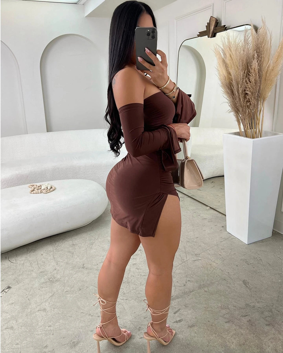 Strapless Bodycon Mini Dress
