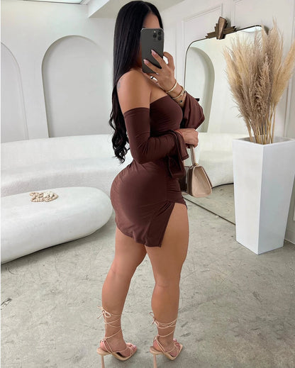 Strapless Bodycon Mini Dress