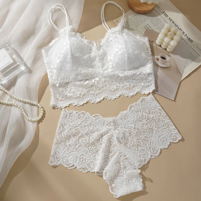 Floral Lace Lingerie Set