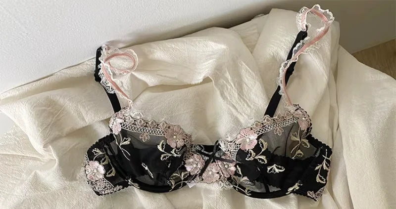 Luxury French Lace Bra Set