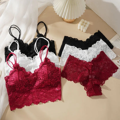 Floral Lace Lingerie Set