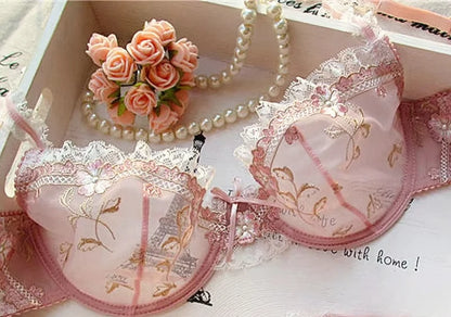 Luxury French Lace Bra Set