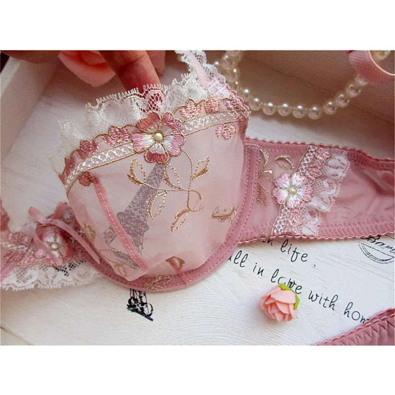 Luxury French Lace Bra Set