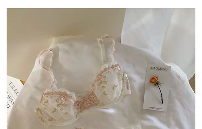 Luxury French Lace Bra Set