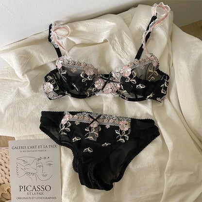 Luxury French Lace Bra Set