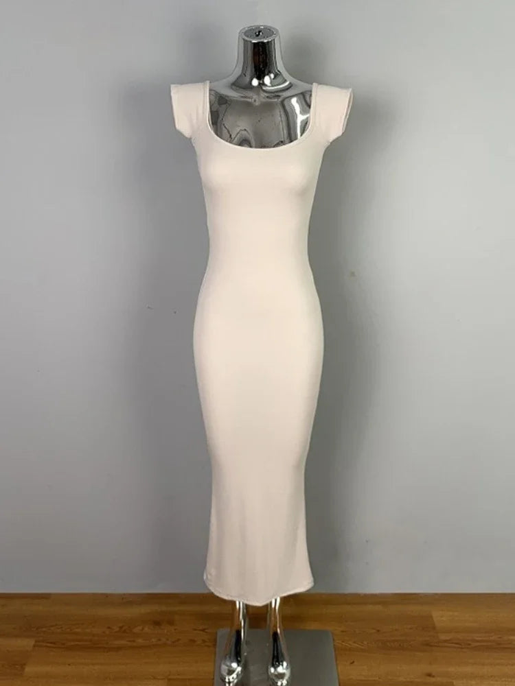 Elegant Wrap Bodycon Dress